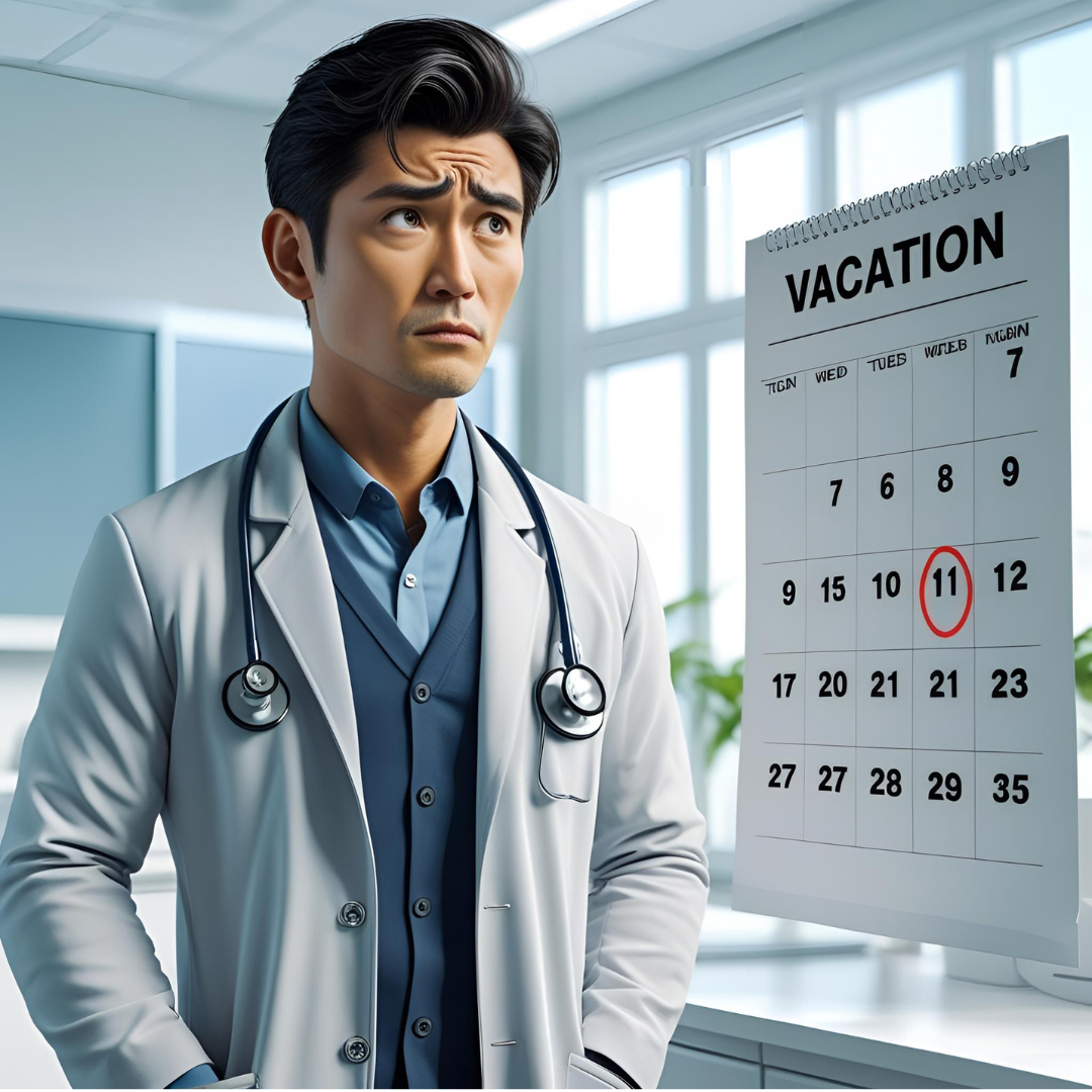 Médecin utilisant une tablette