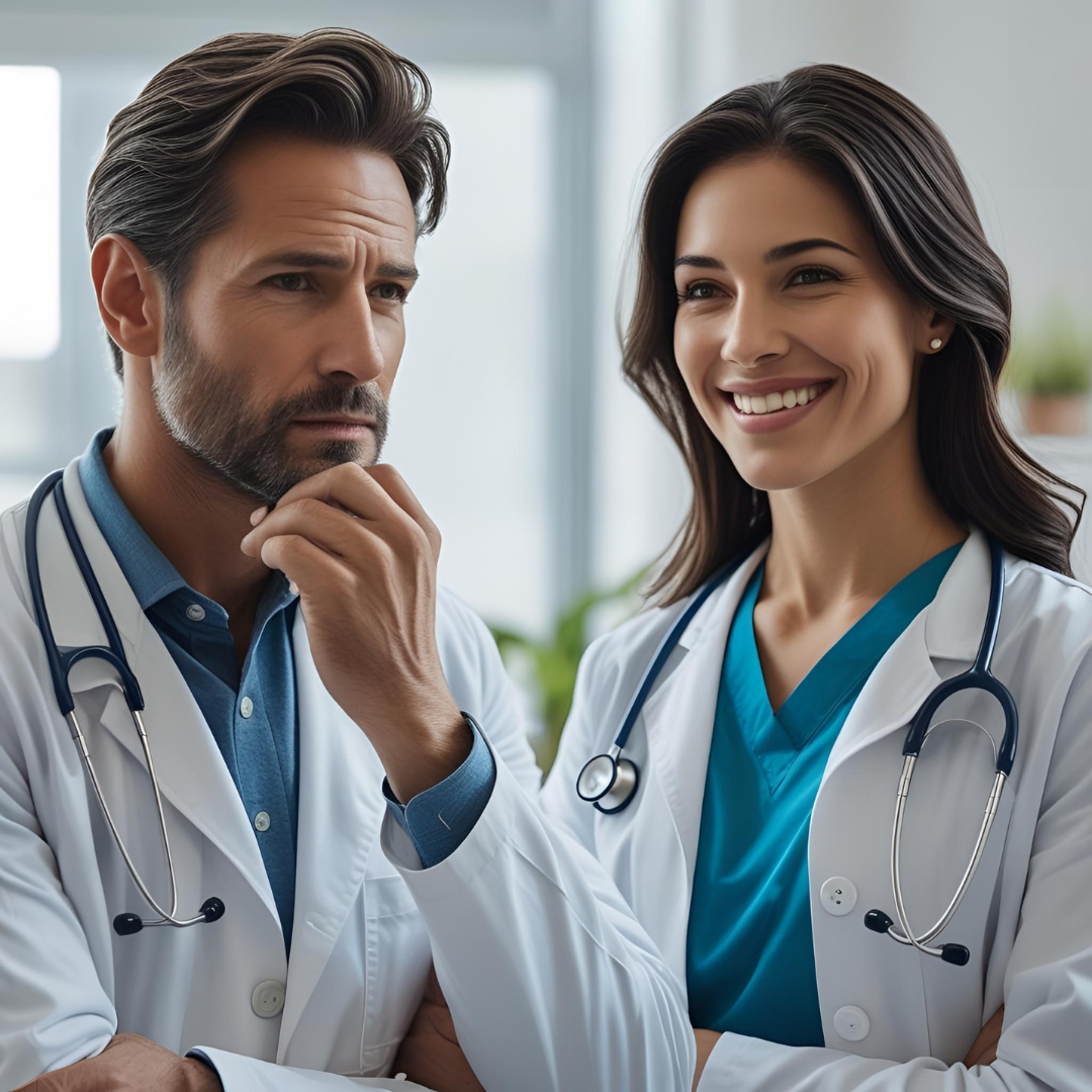 Doctor replacement illustration